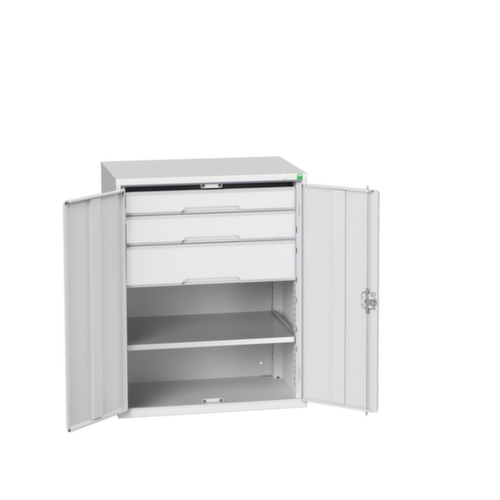 bott Armoire universelle verso avec tablettes et tiroirs, largeur 800 mm