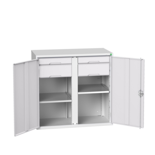 bott Armoire universelle verso avec tablettes et tiroirs, largeur 1050 mm