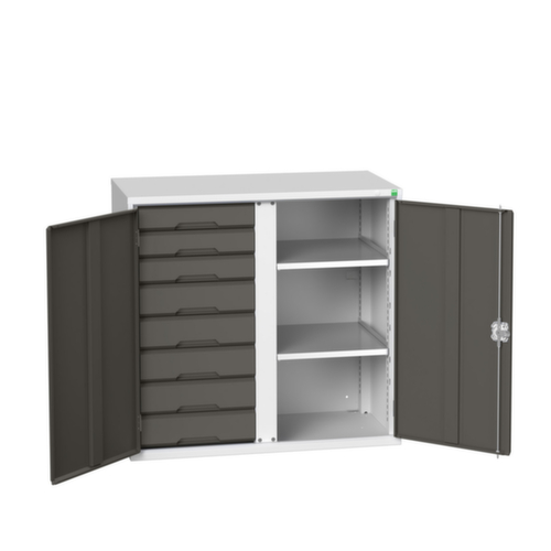 bott Armoire universelle verso avec tablettes et tiroirs, largeur 1050 mm