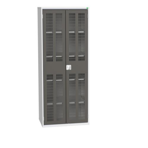bott armoire à portes battantes verso avec fentes d’aération, largeur 800 mm