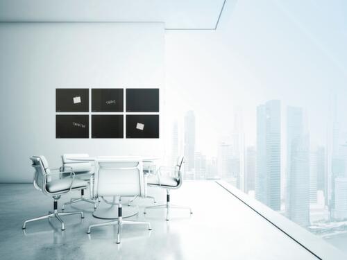 Legamaster tableau en verre décoratif, hauteur x largeur 1000 x 1500 mm