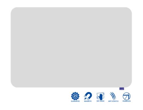 Legamaster Tableau blanc émaillé ESSENCE blanc, hauteur x largeur 1000 x 1500 mm