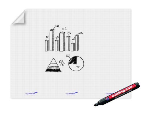 Legamaster film pour chevalet de conférence Magic-Chart, hauteur x largeur 900 x 1200 mm