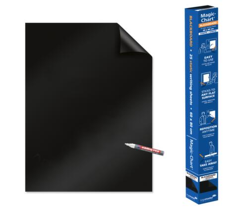 Legamaster film pour tableau noir Magic-Chart, hauteur x largeur 600 x 800 mm