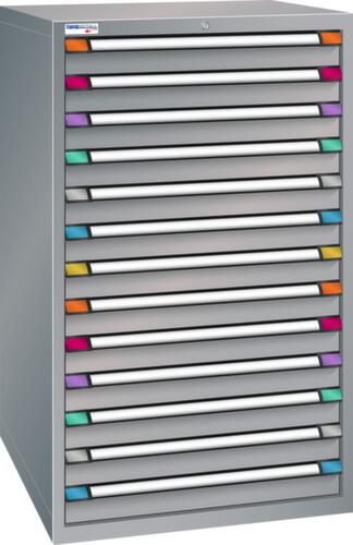 Thurmetall Armoire à tiroirs de 805 mm de large, 13 tiroir(s)