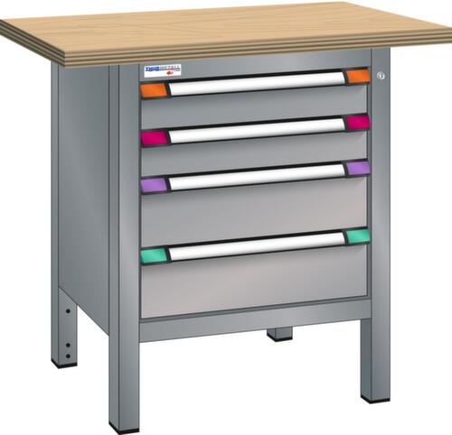 Thurmetall Établi, 4 tiroirs