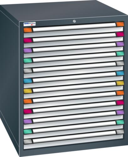 Thurmetall Armoire à tiroirs de 805 mm de large, 12 tiroir(s)