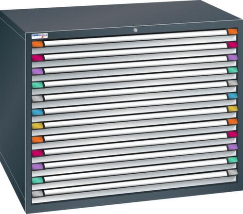 Thurmetall Armoire à tiroirs de largeur 1205 mm, 12 tiroir(s)