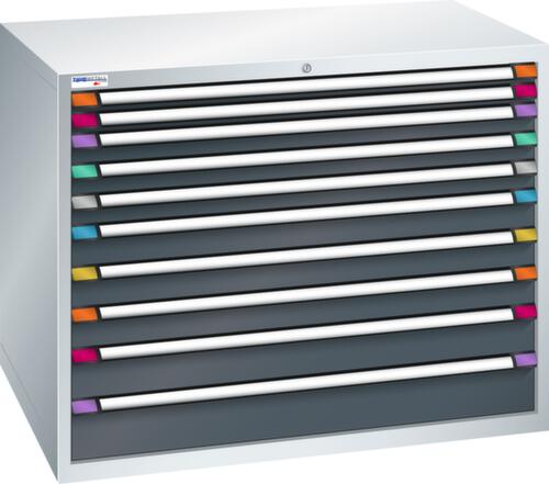 Thurmetall Armoire à tiroirs de largeur 1205 mm, 10 tiroir(s)