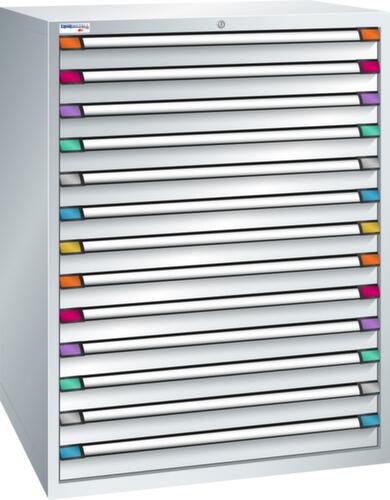 Thurmetall Armoire à tiroirs de 1005 mm de large, 13 tiroir(s)