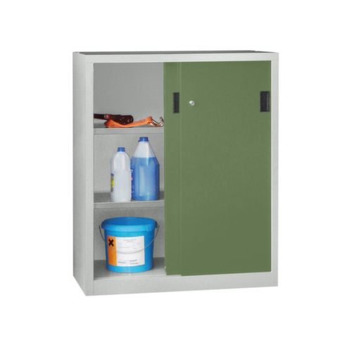 PAVOY Armoire à portes coulissantes pour bureau Basis