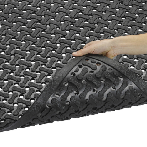 tapis de travail utilisable recto-verso Veendam, longueur x largeur 1520 x 910 mm