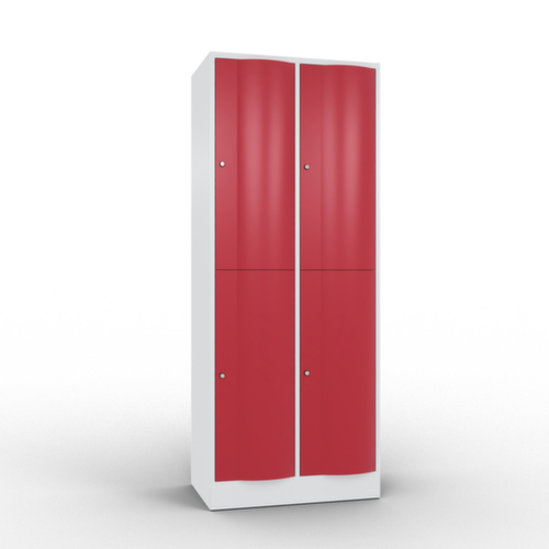 C+P armoire multicases Resisto, 4 compartiments