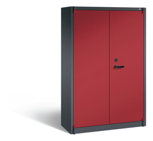 C+P Armoire haute sécurité de bureau avec 4 tablettes