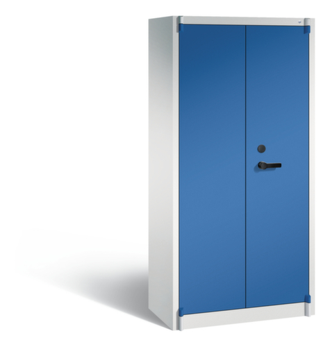 C+P Armoire haute sécurité de bureau avec 4 tablettes