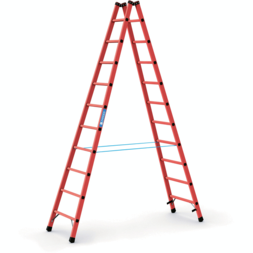 ZARGES Échelle à échelons en fibres de verre