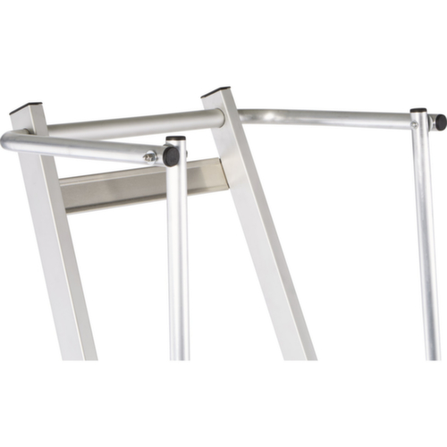 ZARGES Escabeau grande hauteur ZAP NEO S avec main courante rabattable