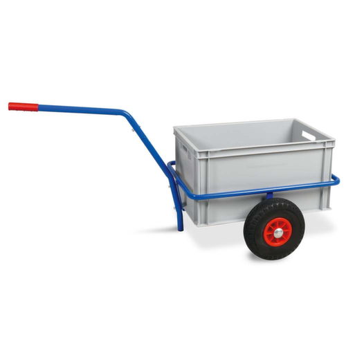 Chariot à main avec boîte en plastique amovible, force 200 kg