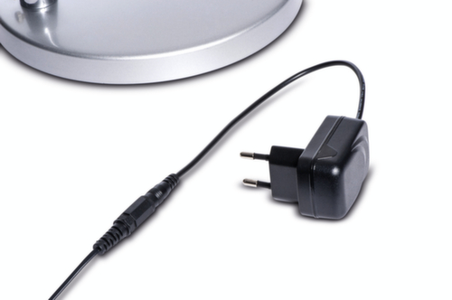 MAUL Lampe de bureau DEL MAULgrace colour vario avec température de couleur réglable, lumière blanc lumière du jour à blanc chaud, argent