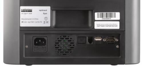 ratiotec Machine à compter l'argent rapidcount X 500