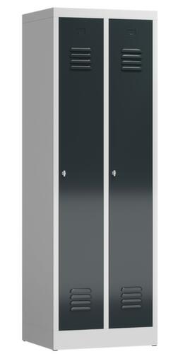 Armoire vestiaire ClassiX, largeur de compartiment 295 mm