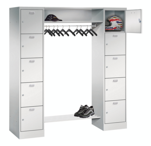 PAVOY vestiaire personnel Basis, largeur 1700 mm