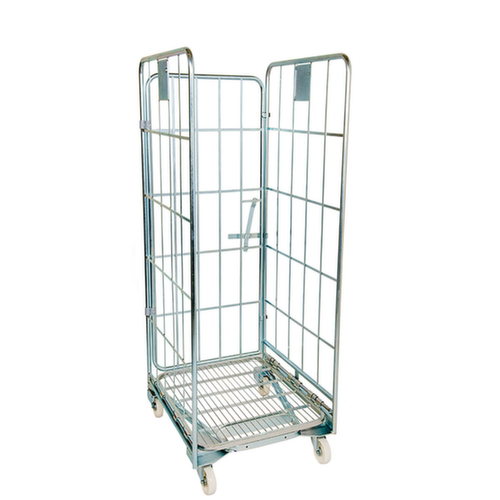 Bac sur roulettes emboîtable nestainer® ERGO S, force 500 kg, longueur x largeur 800 x 700 mm