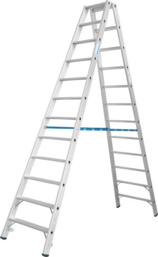 Krause double échelle à marches STABILO® Professional, 2 x 12 marches avec revêtement R13