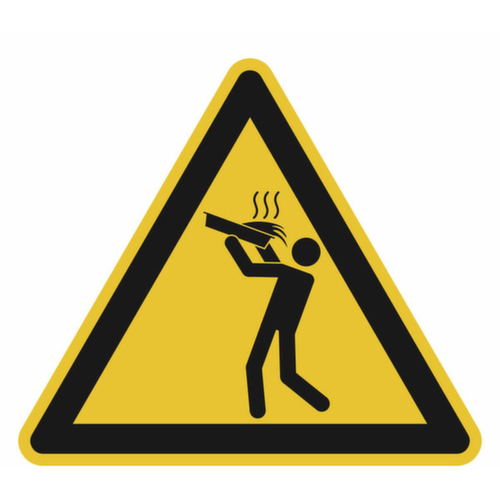 panneau d'avertissement SafetyMarking® Échaudure