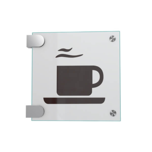 Signe du drapeau CRISTALLO, format portrait 180