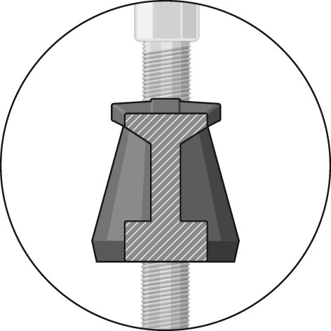 GEDORE 1.04/HP2A-B Extracteur universel