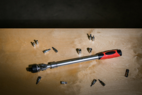 GEDORE R60110009 Cliquet télescopique articulé à 2 composants 1/2 430-580 mm