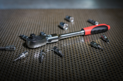 GEDORE RED R40120027 Cliquet réversible à articulation bicomposante 1/4 163 mm RSW5