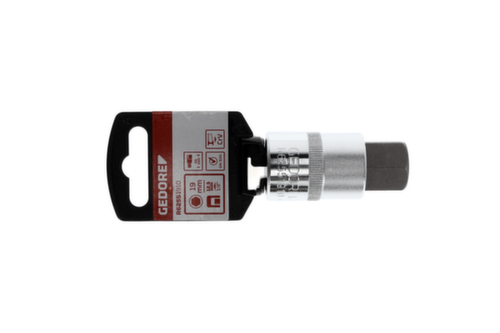 GEDORE RED R62551910 Embout de vissage 1/2" 19 mm Longueur 55 mm