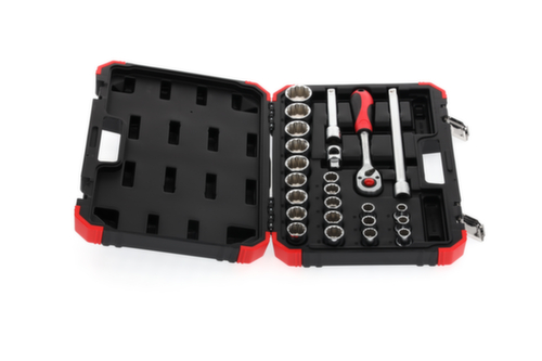 GEDORE R69013024 Jeu de clés à douilles 1/2" 10-32mm 24 pièces