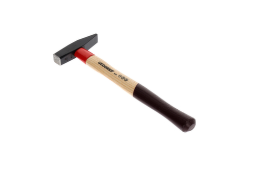 GEDORE 600 E-200 Marteau de serrurier ROTBAND-PLUS avec manche en frêne