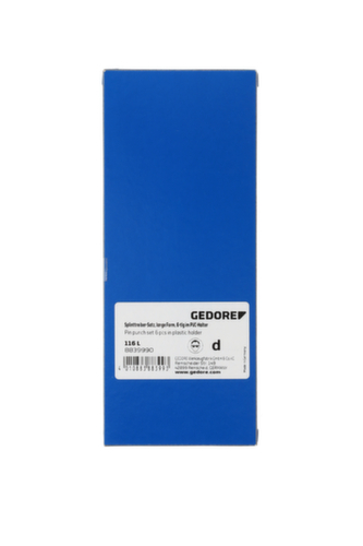 GEDORE 116 L Jeu de chasse-goupilles