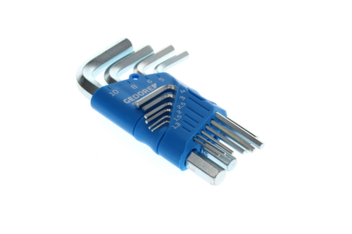 GEDORE H 42-10 Jeu de tournevis d'angle dans support 10 pièces 1,3-10 mm