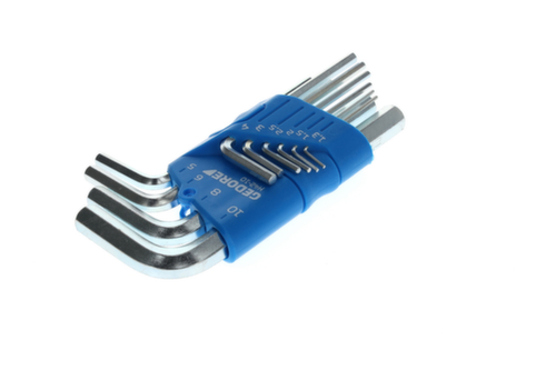 GEDORE H 42-10 Jeu de tournevis d'angle dans support 10 pièces 1,3-10 mm