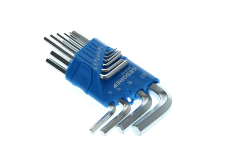 GEDORE H 42-10 Jeu de tournevis d'angle dans support 10 pièces 1,3-10 mm
