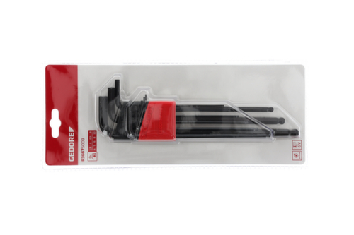 GEDORE R36675009 Jeu de tournevis d'angle 6 pans 1,5-10 mm 9 pièces