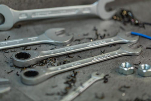 Clé à fourche à cliquet GEDORE 7 R 22 Profil UD 22 mm