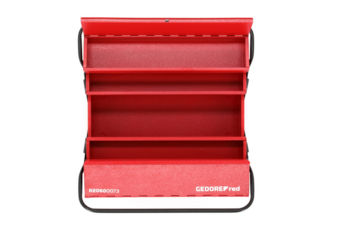 GEDORE RED R20600073 Boîte à outils 5 compartiments 535x225x330 mm