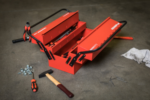 GEDORE RED R20600073 Boîte à outils 5 compartiments 535x225x330 mm