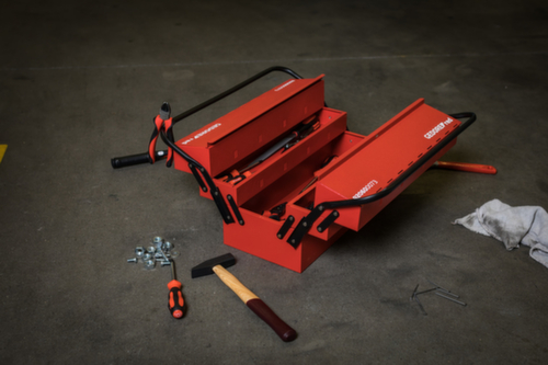 GEDORE RED R20600073 Boîte à outils 5 compartiments 535x225x330 mm