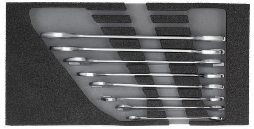 R22150001 Jeu de clés à fourche double 2/6 module CT 8 pièces