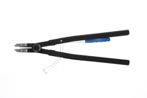 8000 J 5 Pince de montage pour circlips intérieurs droite 122-300mm