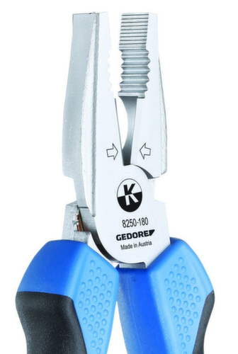 8250-160 JC Pince combinée de force 160 mm Poignée 2K