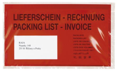 Pochette pour documents « Bordereau de livraison », DIN long