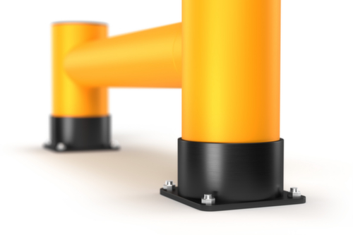 a.m.p.e.r.e. Planche de protection des étagères Rack Mammut®, hauteur x longueur 400 x 1200 mm